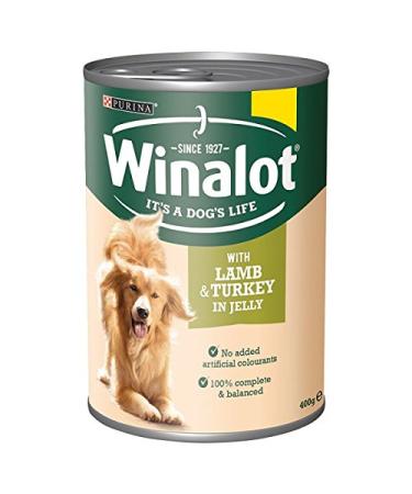 Winalot Classics with Lamb & Turkey in Jelly 400g (Pack of 12 x 400g)