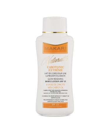 Makari Carotonic Extreme Body Lotion (17.6 oz) | Fights Excess Oil Production | Helps Fade Body Scars and Marks | Skin Brightening Formula | Helps Resist Aging and Promotes Healthy Radiance
