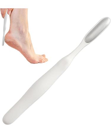 Toseky Foot Rasp Foot File - Reusable Stainless Steel Cracked Skin Removal Tool | Foot File Foot ScrubberStainless Steel Cracked Skin Removal File Brush Tools for Foot Scrubbing White - Buy Online on SooperMarket.com