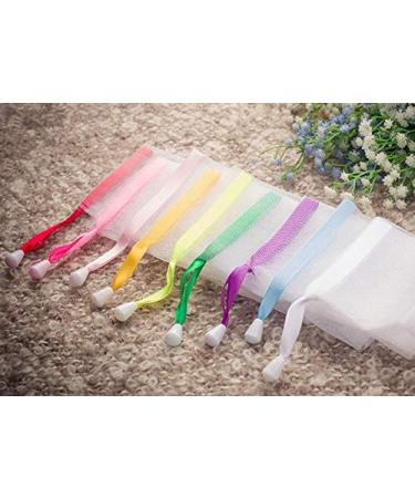 40 Pack Magnoloran Double Layer Exfoliating Mesh Soap Saver Pouch for Body & Facial Cleaning - Buy Online on SooperMarket.com