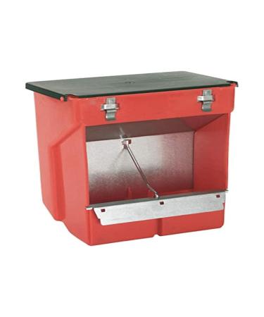 Kerbl 74105 Automatic Rabbit Feeder Plastic / Metal with 2 Feeding Areas