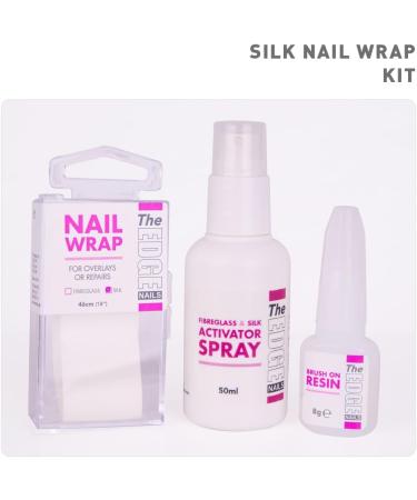 THE EDGE Silk/Fibreglass Nail Wrap Trial Kit - Strengthen & Repair Nails - Buy Online on SooperMarket.com