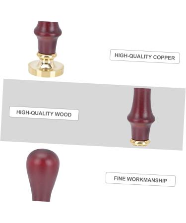 PLAFOPE 2 Pcs Dispensing Plate Tool Delicate Stamper Cosmetic Accessory Vintage Envelopes Copper Copper Head - Buy Online on SooperMarket.com