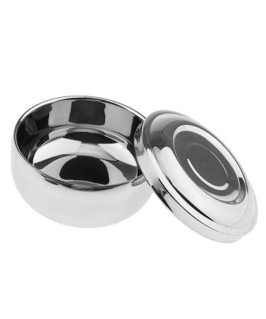 Jojomis Shaving Brush Cup Bowl Beard Shaving Soap Mug with Mirror Lid for Men
