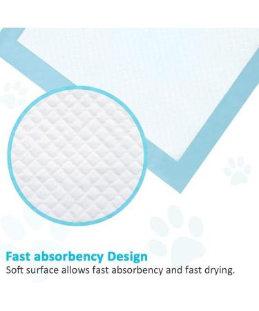 50 Count Dog Pee Pads Extra Large 23.6 x35.4 Inches X-Large Training Puppy Pee Pads Super Absorbent & Leak-Proof XL Disposable Pet Piddle Pad and Potty Pads for Dogs Puppies Doggie - Blue - Buy Online on SooperMarket.com