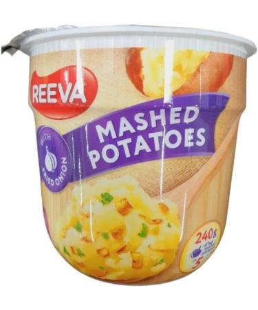 Instant Mashed Potatoes Pots Halal Certified Mashed Potato Pot 40g | FabFinds Mug (12 Pack Fried Onion) Fried Onion 12 Pack - Buy Online on SooperMarket.com