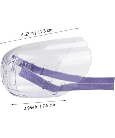 Kisangel 2pcs Cat Muzzle Cat Dog Muzzles Cat Head Muzzle Transparent Muzzle Cat Pp - Buy Online on SooperMarket.com