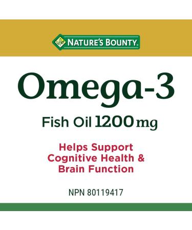 Nature's Bounty Vitamin E Pills And Supplement Helps Maintain Health 400Iu 200 Softgels & Fish Oil Pills Omega 3 Supplement Helps Support Cardiovascular Health 1200mg 200 Softgels Vitamin+ Fish Oil Pills - Buy Online on SooperMarket.com