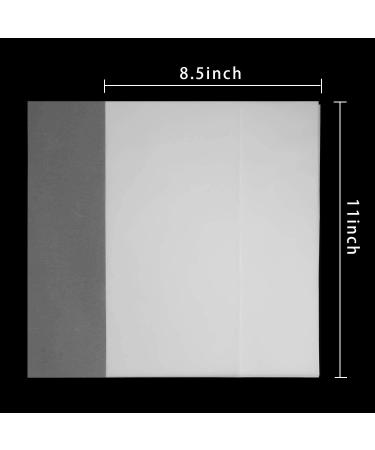 Translucent Vellum Paper 8.5x11 Inches  50 Sheets Printable Transparent 93GSM/63LBS Vellum Paper for Printing Sketching Tracing Drawing - Buy Online on SooperMarket.com