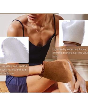 Self Tanning Mitt Applicator Mit Sunless Tanning Mitten Self Tanner Mitt Self Tan Mitt Self Tanner Mitt Tan Applicator Mitt With Thumb Soft Tanning Glove Self Tanner Gloves Tanning Self Tan Mitt - Buy Online on SooperMarket.com
