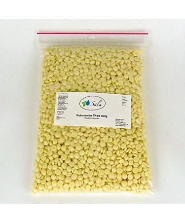 Sala Cocoa Butter Chips Pastilles Food Grade Conv. 500 g Bag