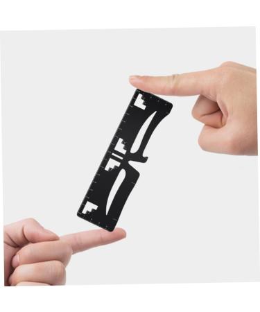 NOLITOY Metal Ruler Tool Makeup Stainless Balance Measure Women Steel Measuring Level Drawing Stencil - Buy Online on SooperMarket.com