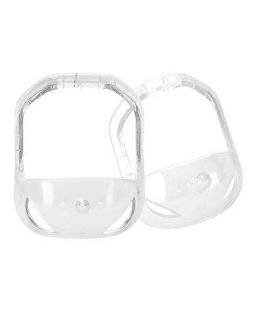 Professional Mustache Shaping Tool | Beard Shaper Template - ABS White for Precision Grooming - Buy Online on SooperMarket.com