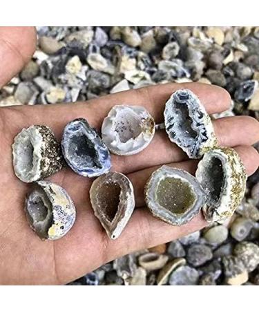 Natural Small Rough Stone raw Crystal Agate geode 10pc - Buy Online on SooperMarket.com