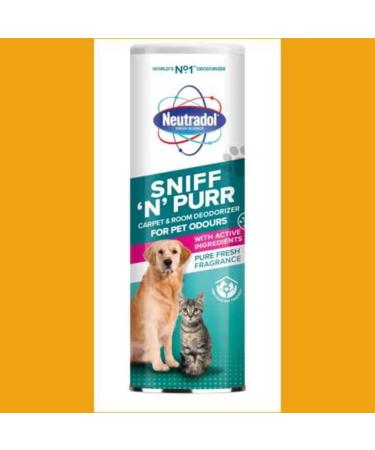 Neutradol Sniff n Purr Pet Carpet&Room Deodoriser 525g (Q)