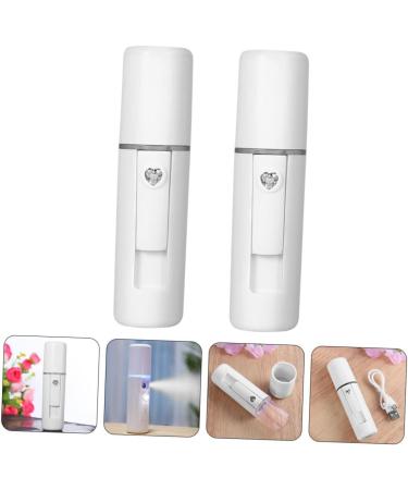 Baluue 6 Pcs Spray Meter Essential Oils Diffusers for Home Portable Humidifer Mist Sprayer Plastic White - Buy Online on SooperMarket.com