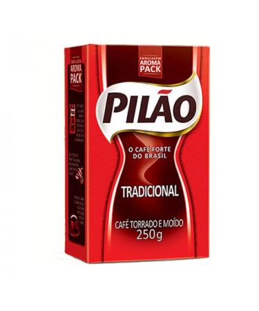 CAFE Traditional PILAO 250grm. Pilao Robust - The Strong Coffee of Brazil.