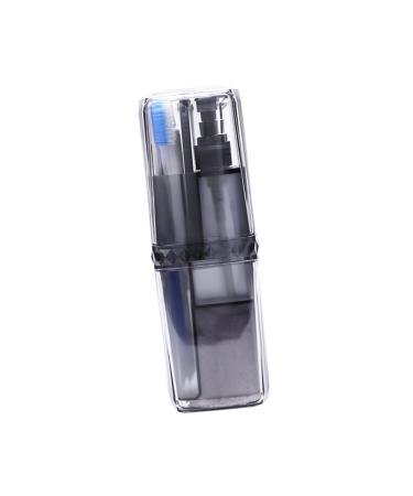 PLAFOPE 1 Set Toothpaste Container Toothbrush Cup Toothpaste Case Travel Toothbrush Cup Toothbrush Holder