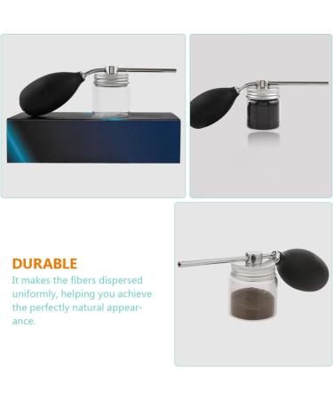 Healeved Duster Portable Concealer Spray Bottle Household Hair Fiber Holder Empty Major Glass - Buy Online on SooperMarket.com