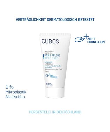 Eubos Hand Cream 50ml | Dermatologically Tested | Moisturizing for All Skin Types | International Shipping Available - Buy Online on SooperMarket.com