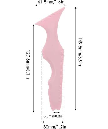 Reusable Eyeliner Stencils Silicone Beauty Ruler 5 In 1 Eyeliner Stencil Multi Purpose Silicone Eyebrow Pencil Stencil Winged Tip Eyeliner Aid for Makeup Cosmetic Pink - Buy Online on SooperMarket.com