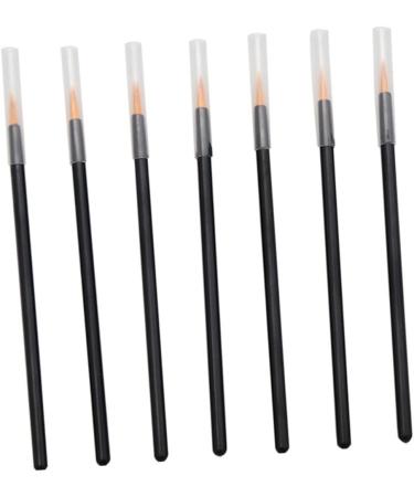 PLAFOPE 100pcs Eyeliner Eyeliner Small Eyeliner Brush Lip Liner Marker Liner Makeup Brush Orange - Buy Online on SooperMarket.com