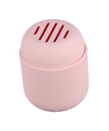 PLAFOPE Powder Puff Storage Box Cosmetic Egg Container Beauty Sponge Holders Powder Puff Rack Cosmetic Sponge Container Makeup Sponge Storage Makeup Sponge Stand White