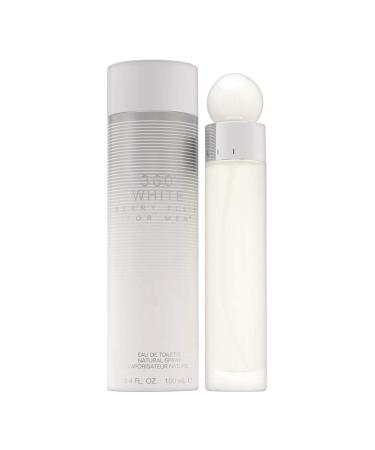Perry Ellis 360 White By Perry Ellis for Men 3.4 Oz Eau De Toilette Spray 3.4 Oz Perry Ellis 360 White Perry Ellis 3.4 Fl Oz (Pack of 1)