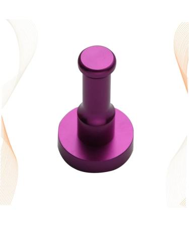 CHILDWEET Home Hooks Clothes Hanger Storage Hooks Stainless Steel Hangers Wall Purple Hanging Basket Heavy M Purple - Buy Online on SooperMarket.com