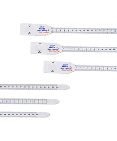 Hemobllo Flexible Measuring Tape for Baby Head Circumference - 56cm Pediatric Infant Head Circumference Ruler (White) - Body Set - Buy Online on SooperMarket.com