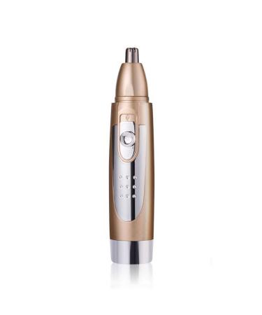 Ear and Nose Hair Trimmer Men's Nose Hair Trimmer Set Battery-Operated Waterproof Nose Hair Trimmer Low Noise Trimming of Nose and Facial Hairs Easy to Clean Easy Cleansing