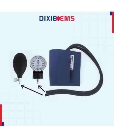 Dixie EMS Pediatric Aneroid Sphygmomanometer Blood Pressure Cuff - Buy Online on SooperMarket.com