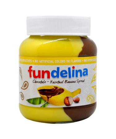 Fundelina Spread Bundle - Strawberry & Chocolate-Hazelnut, Banana & Chocolate-Hazelnut, WYKED YUMMY Spreader Knife Included - Buy Online on SooperMarket.com