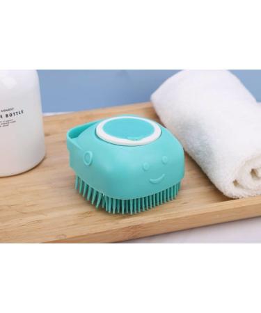 Silicone Massage Bath Brush (Blue)