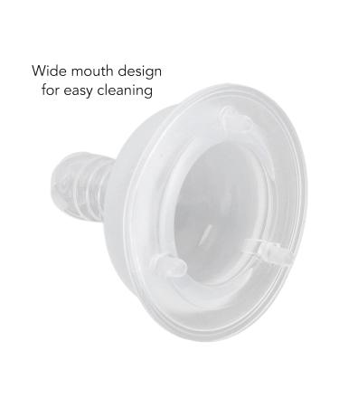 Buy Silicone Newborn Pacifiers - Soft Wide Mouth 6-Pack for Baby Comfort | International Shipping Available - Buy Online on SooperMarket.com