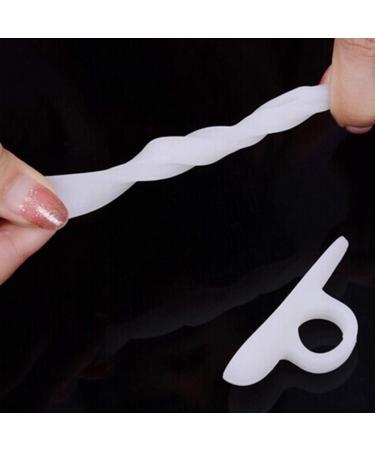 Silicone Gel Hammer Toe Straightener & Toe Separator - 8 Pairs for Foot Pain Relief & Bunion Protection - Buy Online on SooperMarket.com