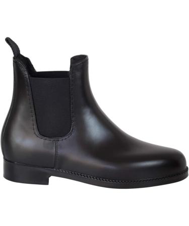 Lazura Jodhpur Winter Equestrian Boetettes - Ankle Boots for Children Men & Women | Plush Lined Black Chelsea Boots | Size 41 Synthetic Leather - Buy Online on SooperMarket.com
