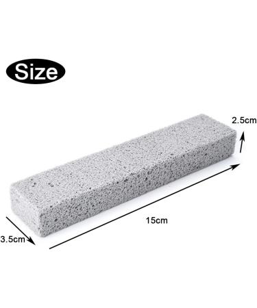 4 Pcs Pumice Stone for Toilet Cleaning Block Hard Pumice Toilet Cleaner for Toilet Tiles Bath Pool Grills Sink Stains Removal Tool - Buy Online on SooperMarket.com