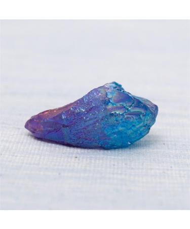Stone Natural Crystal Raw Stone Electroplate Quartz Specimens Rough Collectibles Raw Gemstone Home Decoration Stone Ornaments Full of Texture - Buy Online on SooperMarket.com