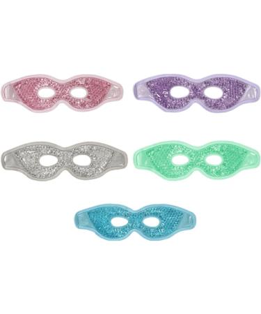 Dajidafu Men Gel Cooling Eye Cover Cold Compress Skin Care Beauty Sleeping Pad Adjustable Headband Pouch Removal Salon Travel Sky Blue - Buy Online on SooperMarket.com