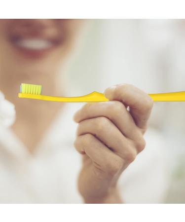 5-Piece Yellow Braces Care Set | Soft & V-Shaped Orthodontic Toothbrush | Interdental Brush for Effective Dental Hygiene - Buy Online on SooperMarket.com