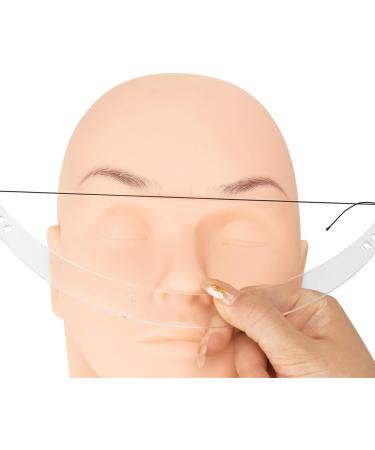 kawehiop Eyebrow Ruler Tool Cosmetic Fittings Positioning Tools Ladies Eye Brow Drawing Stencil Measurement Makeup Fitting - Buy Online on SooperMarket.com