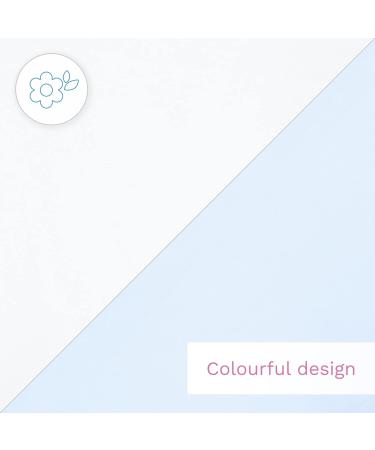 Baby Swaddle Wrap Blanket | Newborn Cotton Swaddling Sleeping Bag 0-3 Months (Blue) - Buy Online on SooperMarket.com