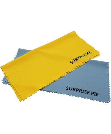 6 Pack Microfiber Cleaning Cloths 400 GSM - Lint Free, 12x12 Inches, Multi-Colored - Ideal for Kitchen, Car, House, Boat - Soft and Thick Reusable Towels - Buy Online on SooperMarket.com