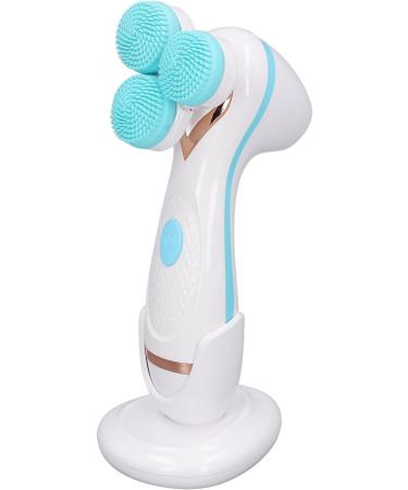 Facial Cleansing Brush Electric Facial Scrubber Silicone Multifunctional USB Rechargeable Deep Cleansing for Daily Life (Blue) - Buy Online on SooperMarket.com