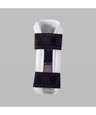 Mooto Korea Taekwondo Extera Forearm Protector - White, Size S (4.39-4.98ft) | MMA Kickboxing Training Gear - Buy Online on SooperMarket.com
