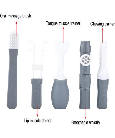 Silicone Mouth Muscle Trainer: 5 Tools for Effective Tongue and Jaw Strength Training - Buy Online on SooperMarket.com