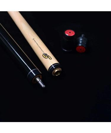 Collapsar Heavy Hitter Jump Break Pool Cue | 3-Piece, 14mm Phenolic Tip | 23 Ounce Billiard Stick | Black - Buy Online on SooperMarket.com