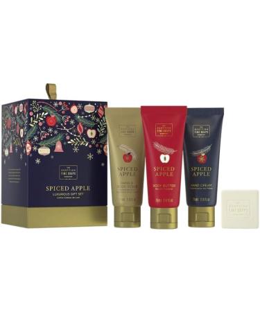The Scottish Fine Soaps Company Spiced Apple Luxurious Gift Set .(4 items suitable for vegans) - Buy Online on SooperMarket.com