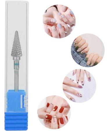 Tungsten Steel Nail Drill Bit for Manicure & Pedicure - Blue | Nail Polishing Accessory for Home & Salon Use - Buy Online on SooperMarket.com